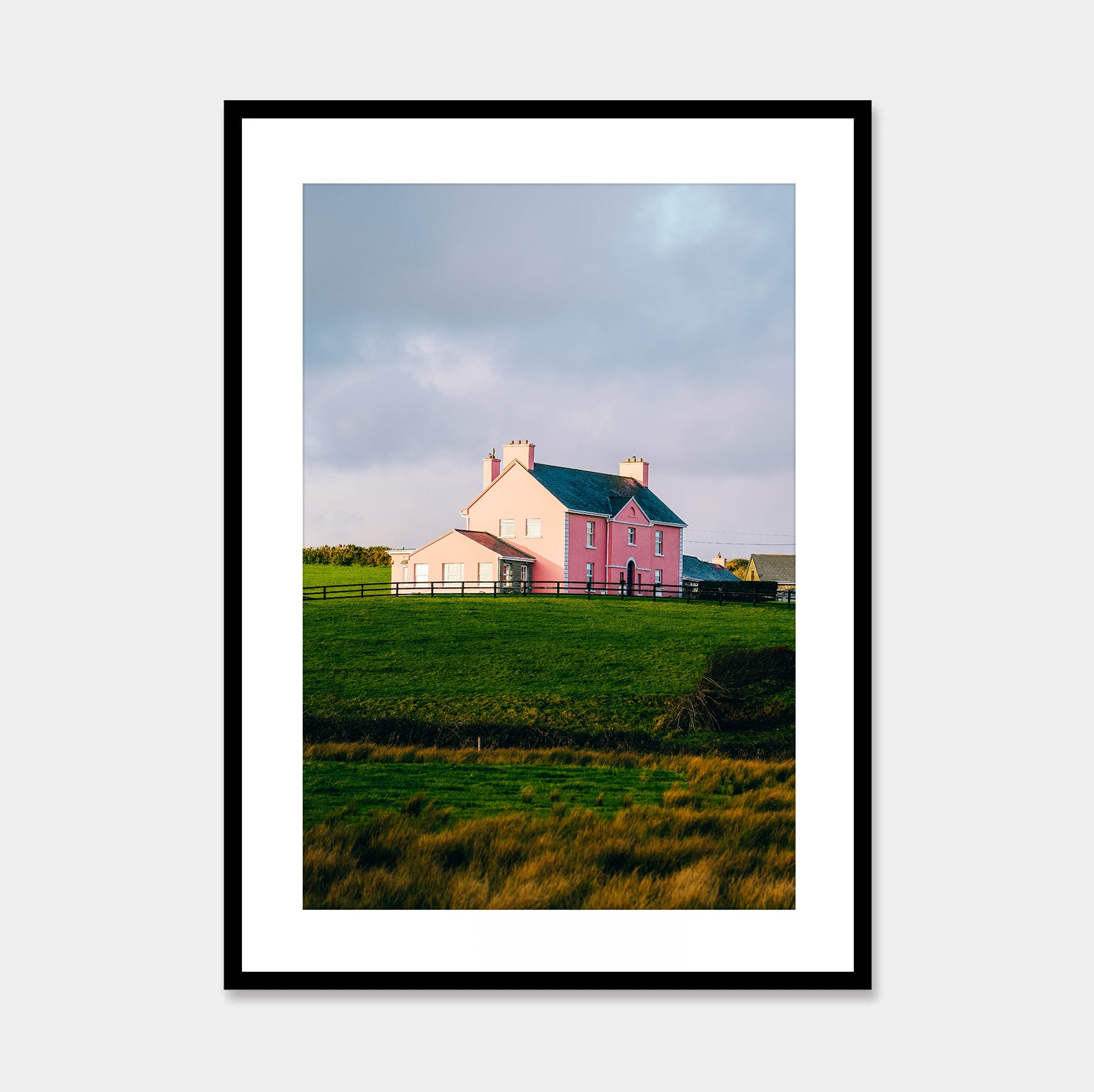 Irland Farmhouse "Pink" Print