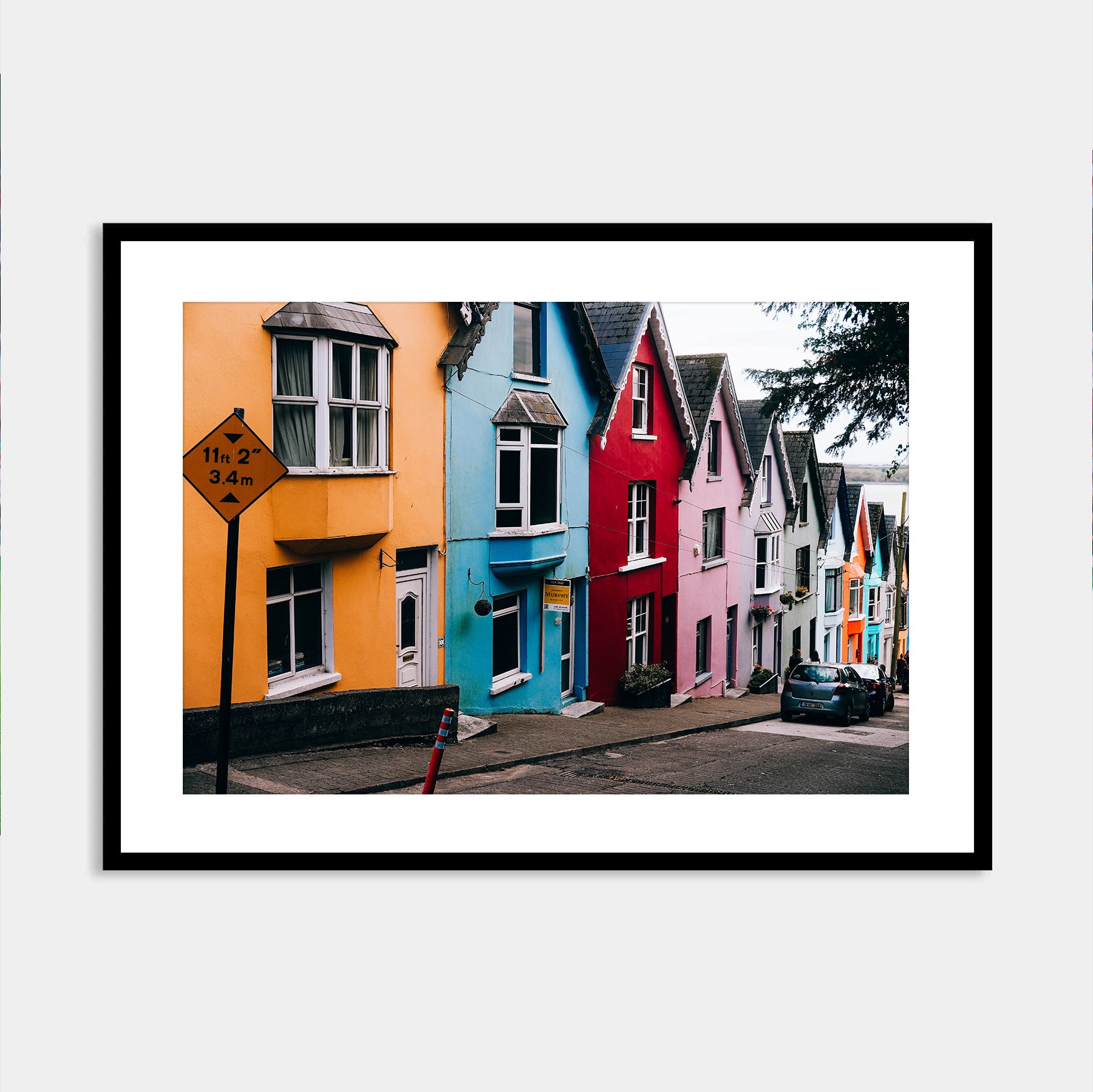 Cobh Strasse "Bunt" Print