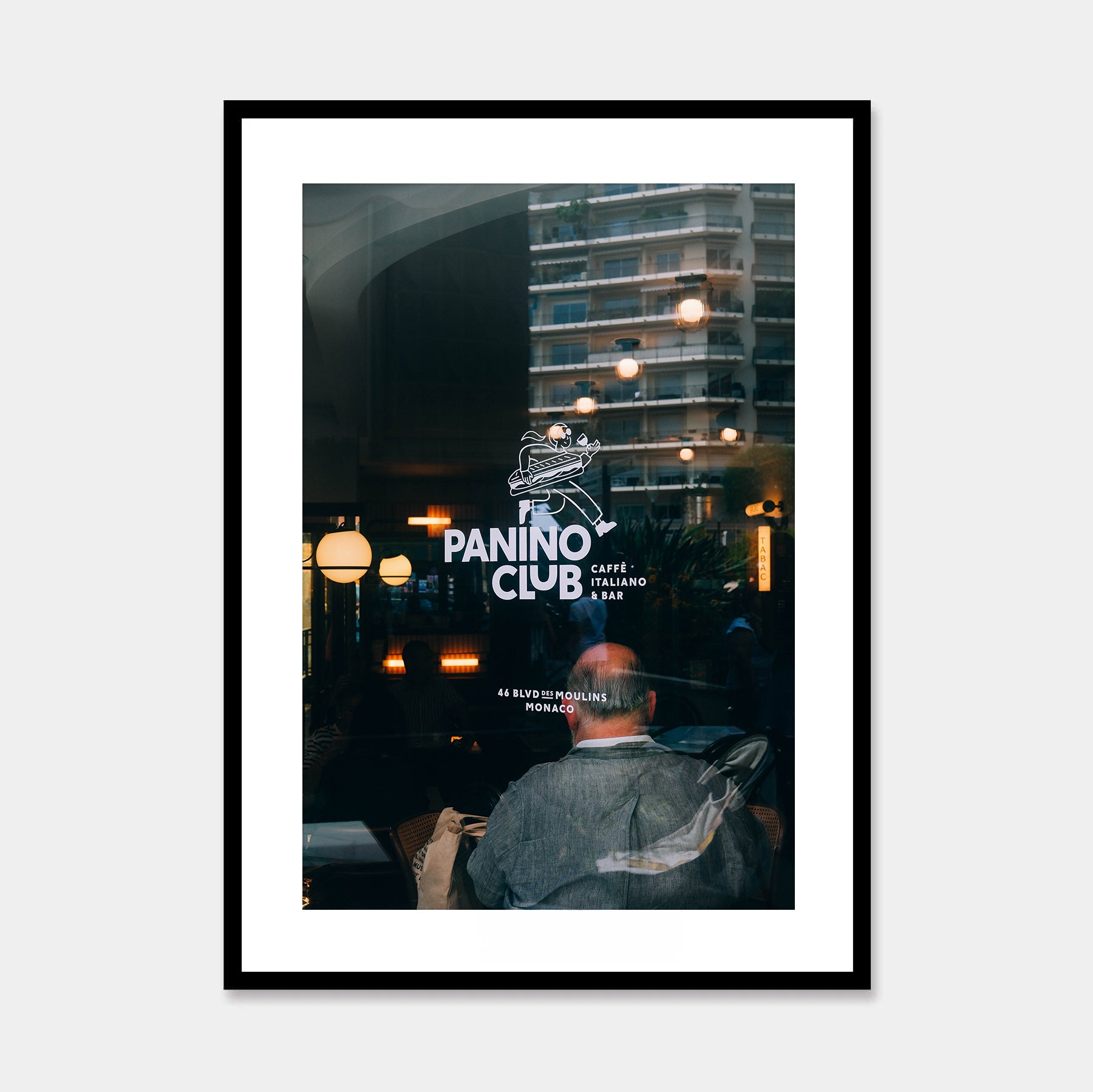 Panino Club Monaco Print