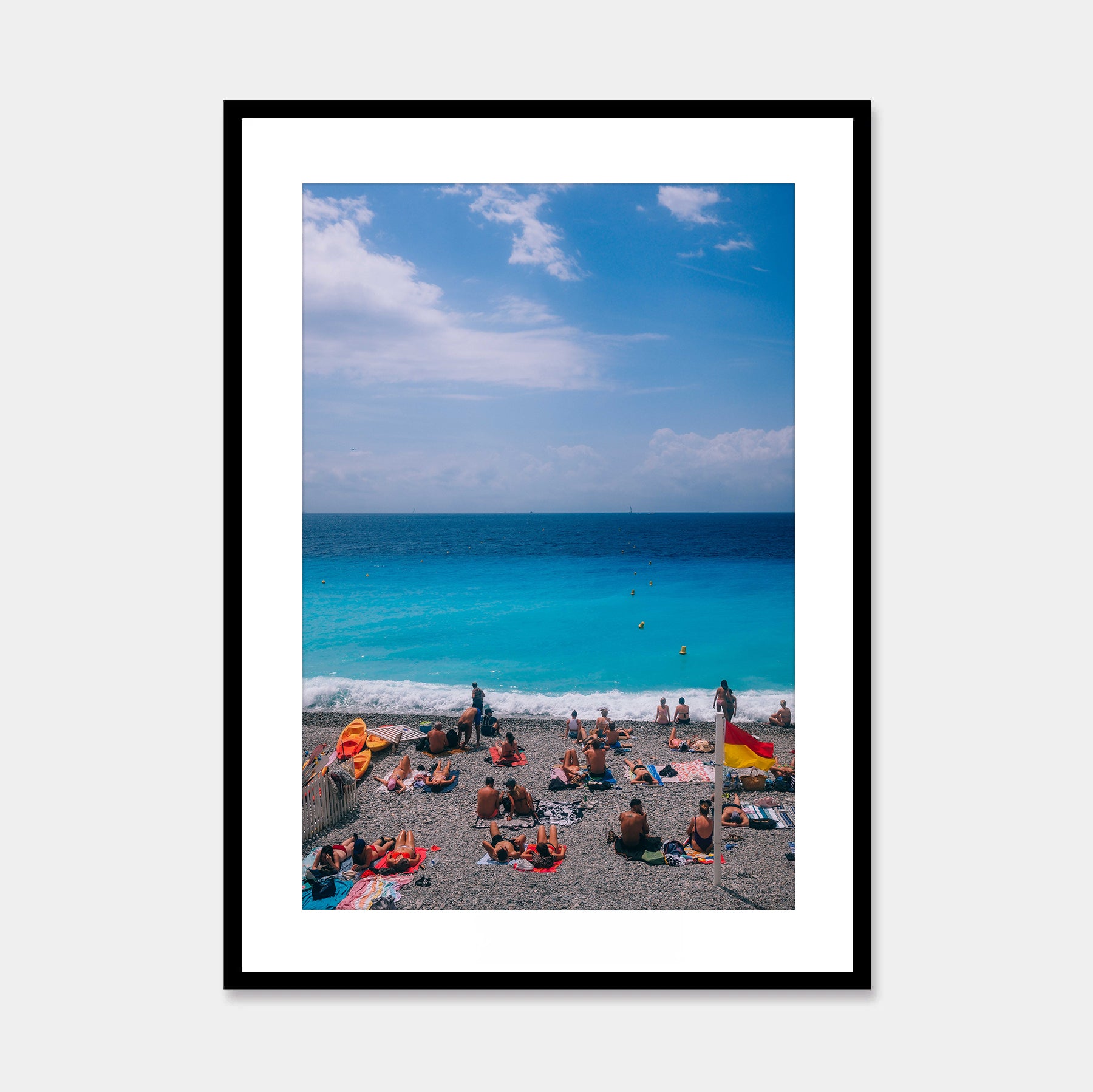 Nizza Strand Print