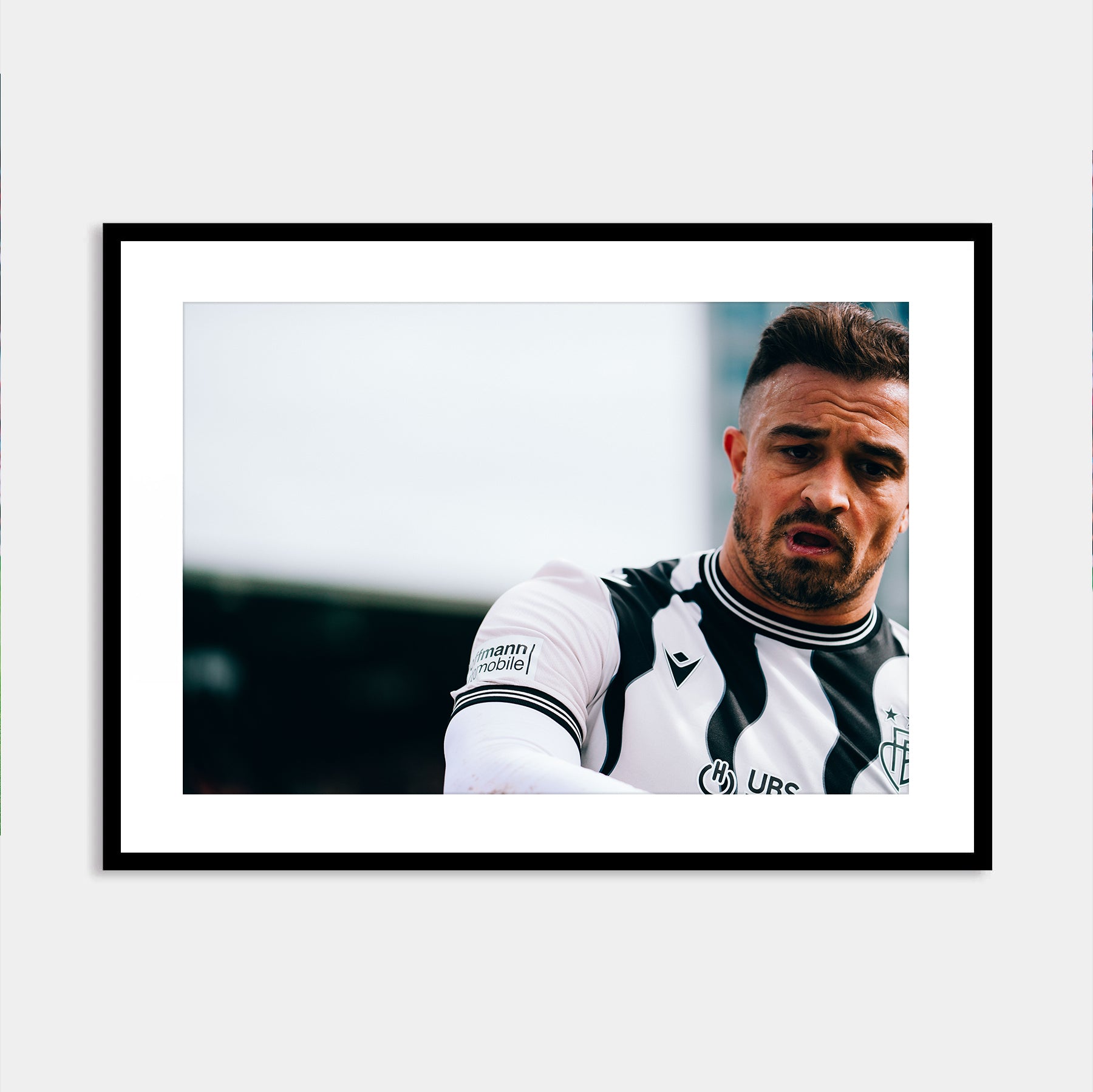 Xherdan Shaqiri Portrait Print